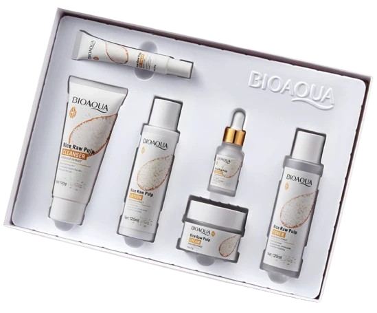 Kit Glowify Rice Glow - Rutina Facial iluminadora